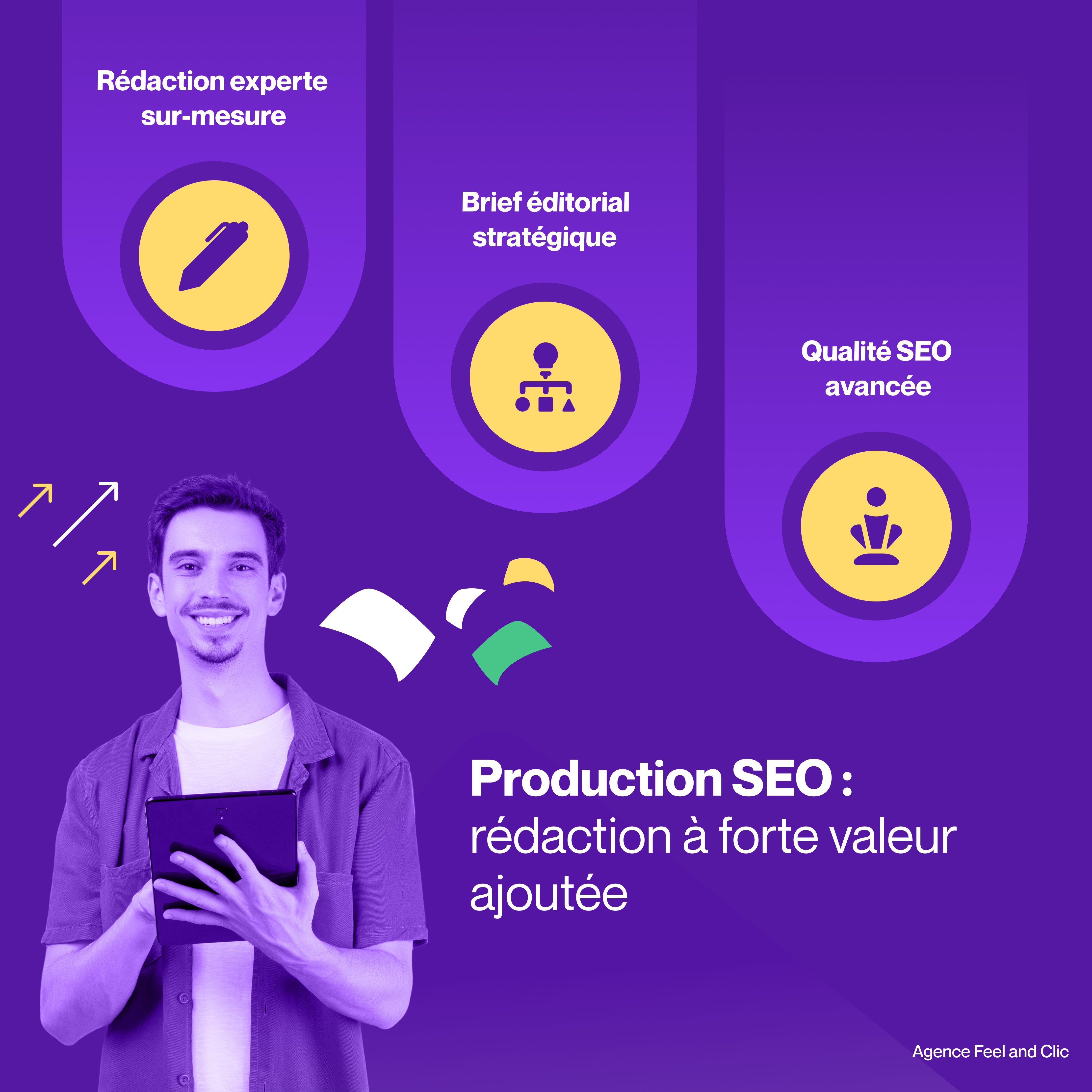 rédaction SEO Optimisez votre SEO avec l'intégration éditoriale et technique de notre agence rédaction SEO : balises HTML, maillage interne intelligent, et impacts SEO positifs pour un référencement performant.
