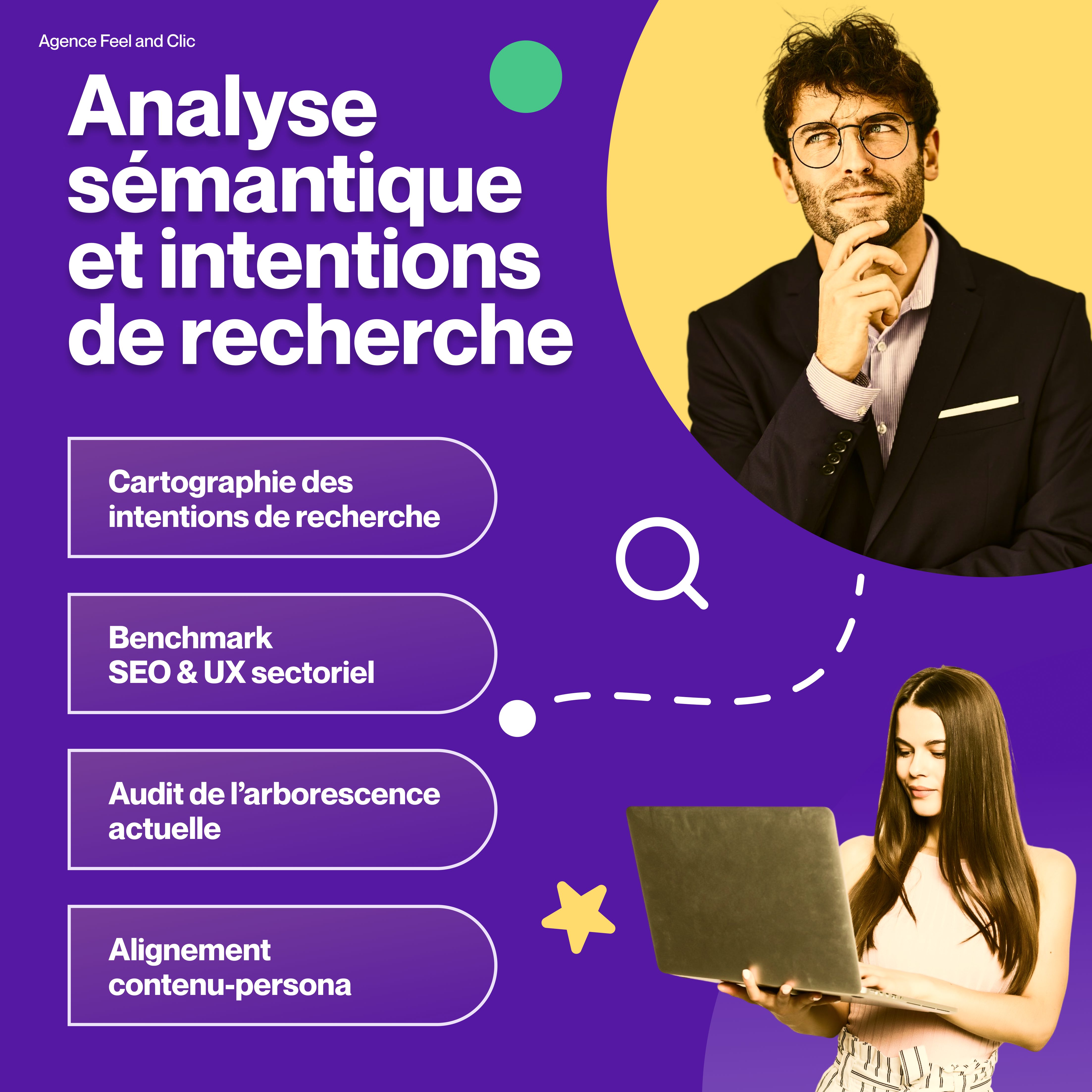 Boostez votre visibilité en ligne avec notre agence SXO experte Découvrez comment notre agence SXO experte vous aide à atteindre de nouveaux sommets en ligne. Nous combinons SEO et optimisation de l'expérience utilisateur pour une visibilité maximale et des résultats concrets. Prêt à dominer votre marché ?